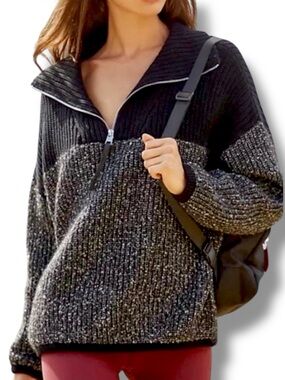 The Varley Willard Half Zip Knit 2.0 in